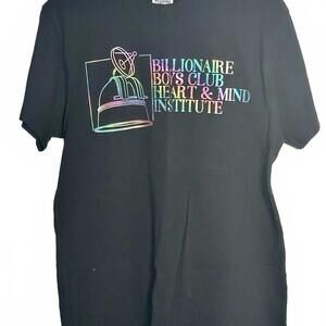 Billionaire Boys Club Heart & Mind Institute Black Graphic Tee - Medium